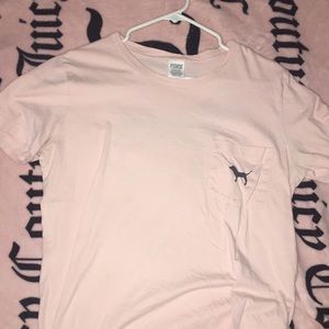 Light pink Victoria’s Secret PINK T-SHIRT